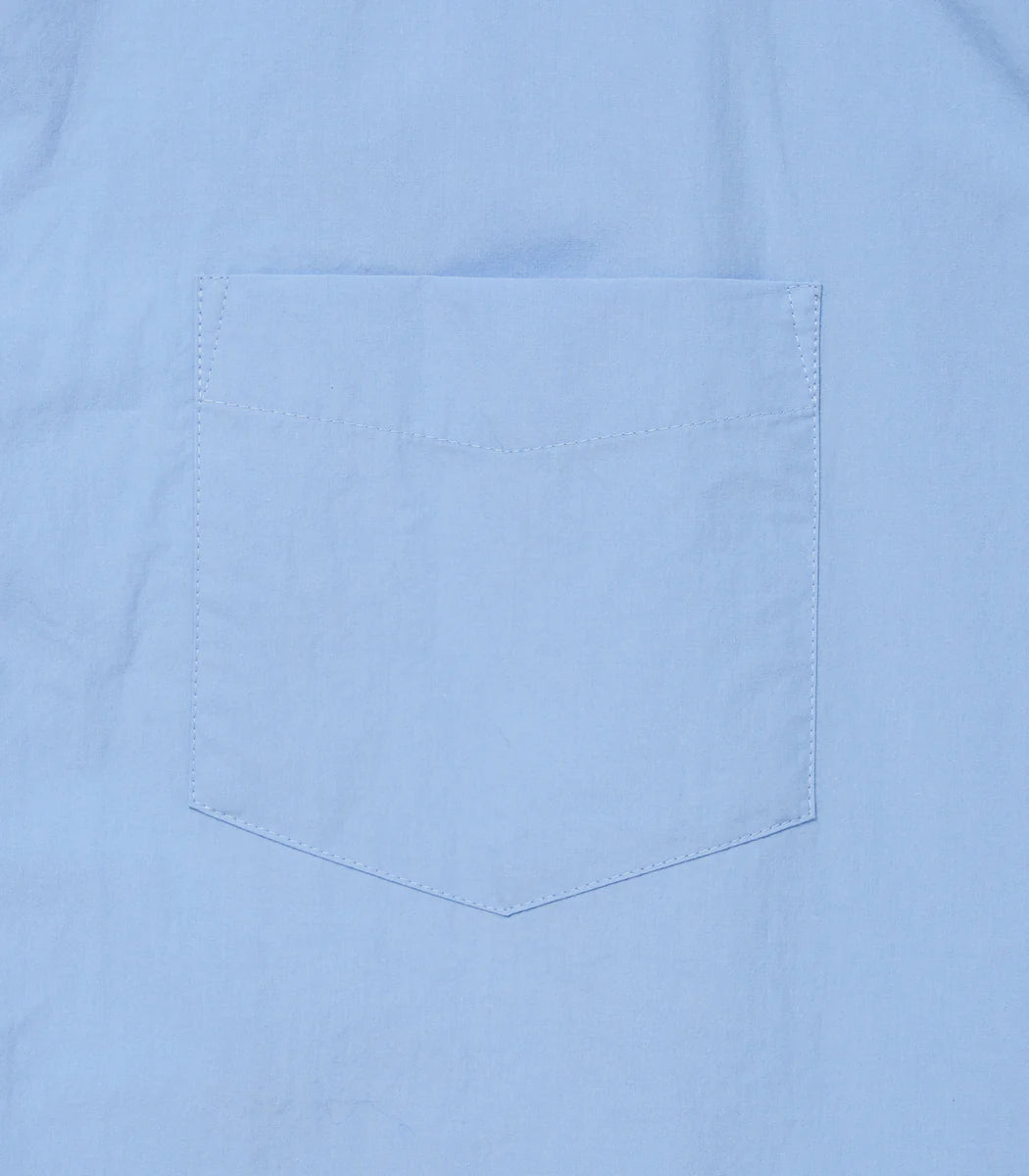 【AOR】Open Collar Puckering Shirt