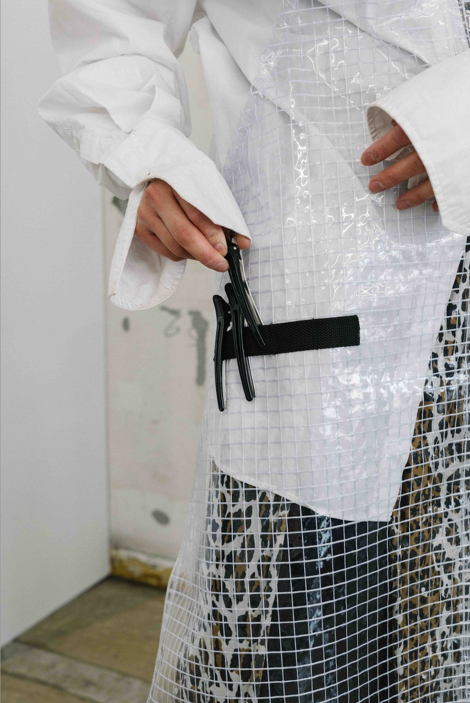 épine Vinyl Apron