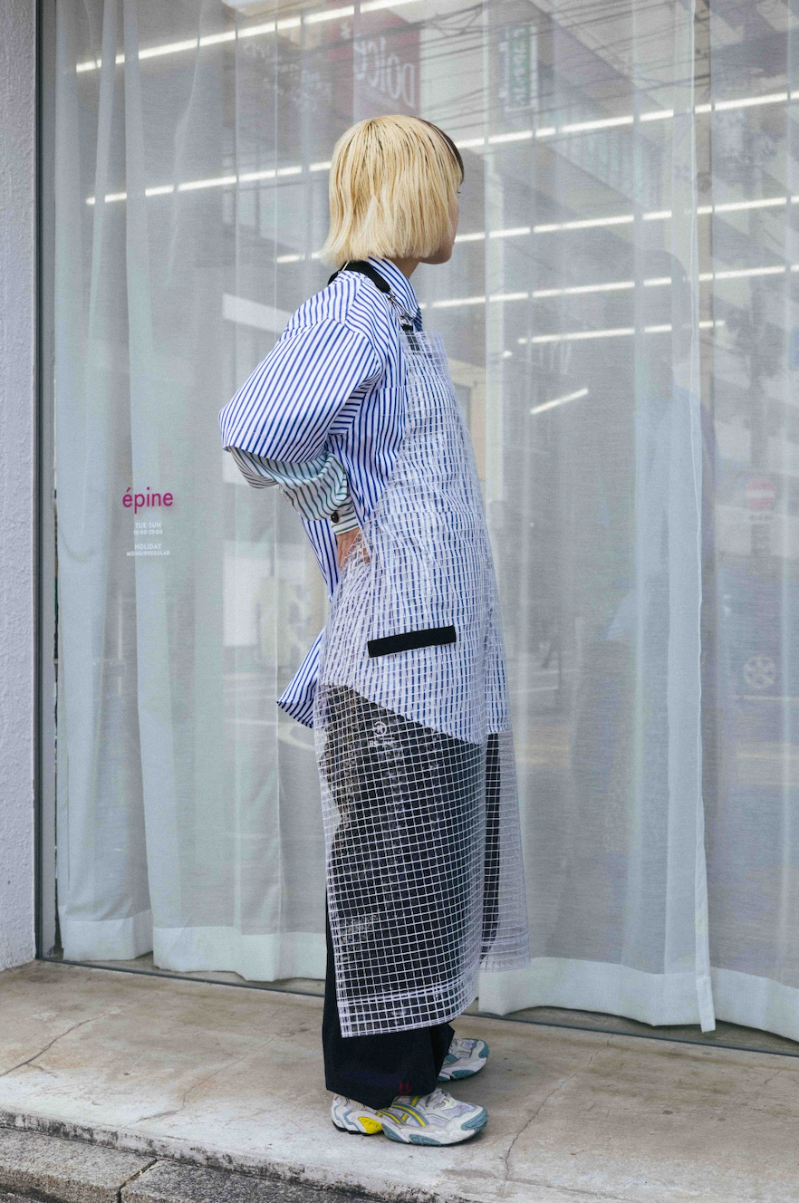 épine Vinyl Apron
