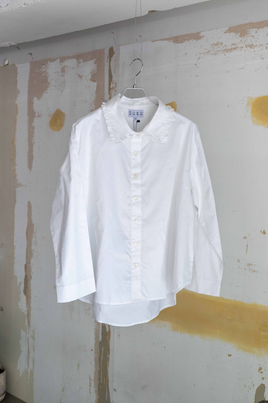 【SUKUHOME】LOVE SHIRT / WHITE