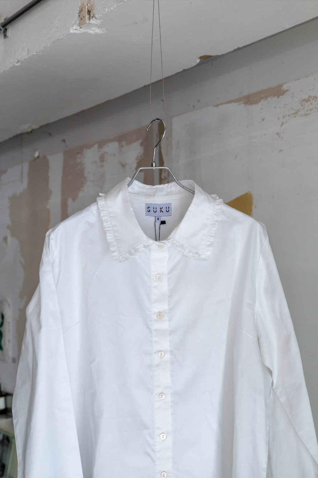 【SUKUHOME】LOVE SHIRT / WHITE