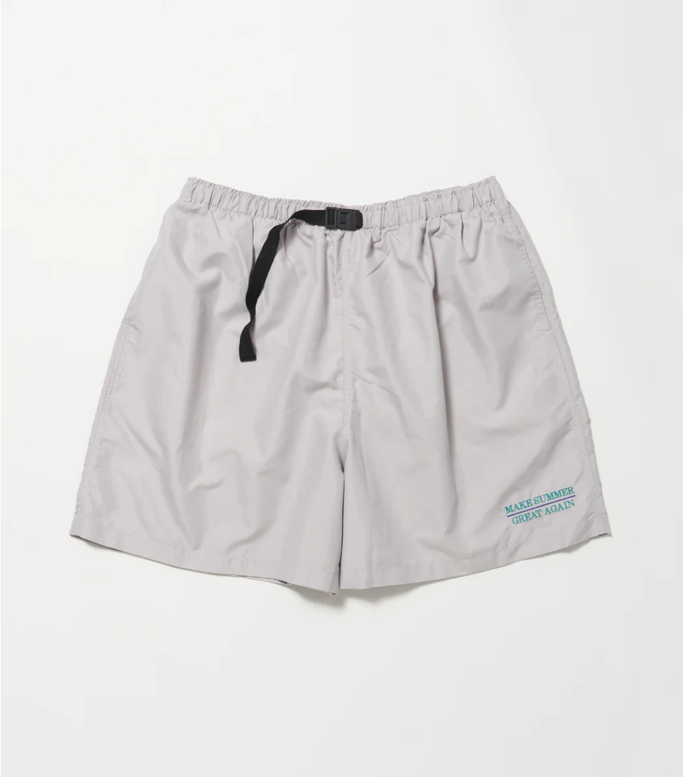 【AOR】MAKE SUMMER GREAT AGAIN Shorts/GREIGE