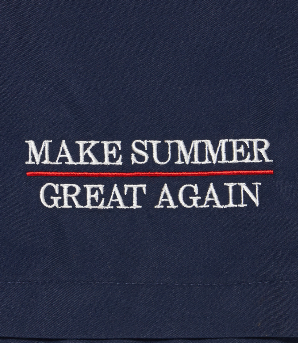 【AOR】MAKE SUMMER GREAT AGAIN Shorts/NAVY
