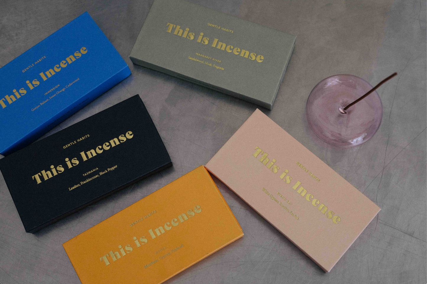 【GENTLE HABITS】INCENSE STICKS-TASMANIA