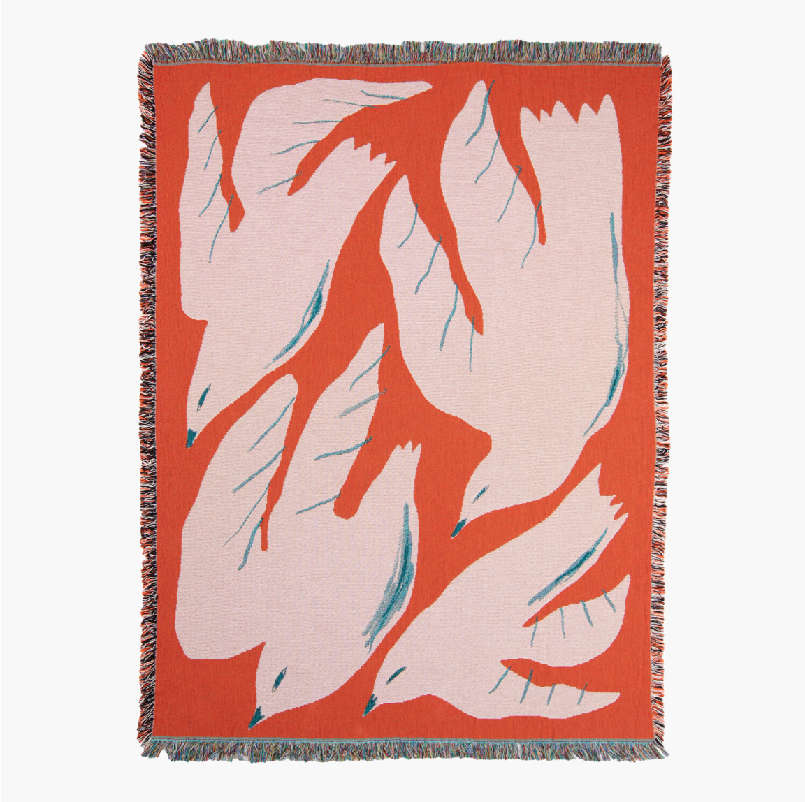 【Slowdown Studio】 BLANKET - Passaro Throw (Art by Olivia Leino, Finland)