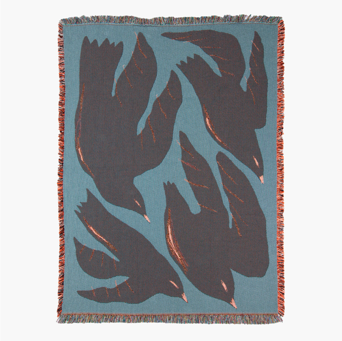【Slowdown Studio】 BLANKET - Passaro Throw (Art by Olivia Leino, Finland)
