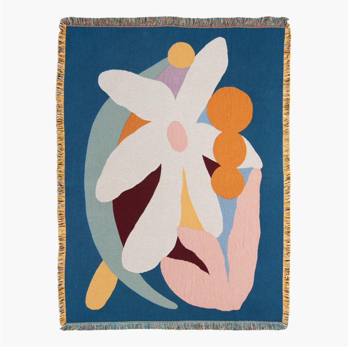 【Slowdown Studio】 BLANKET - Delaney Throw (Art by Wanlissa Nuntasukan, Thailand)
