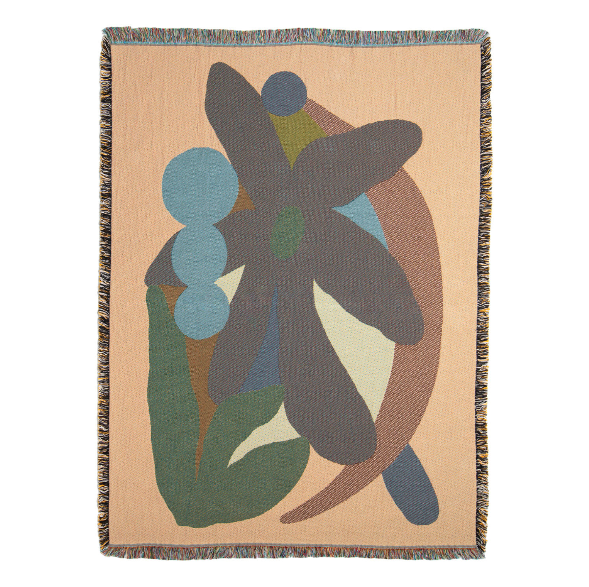 【Slowdown Studio】 BLANKET - Delaney Throw (Art by Wanlissa Nuntasukan, Thailand)