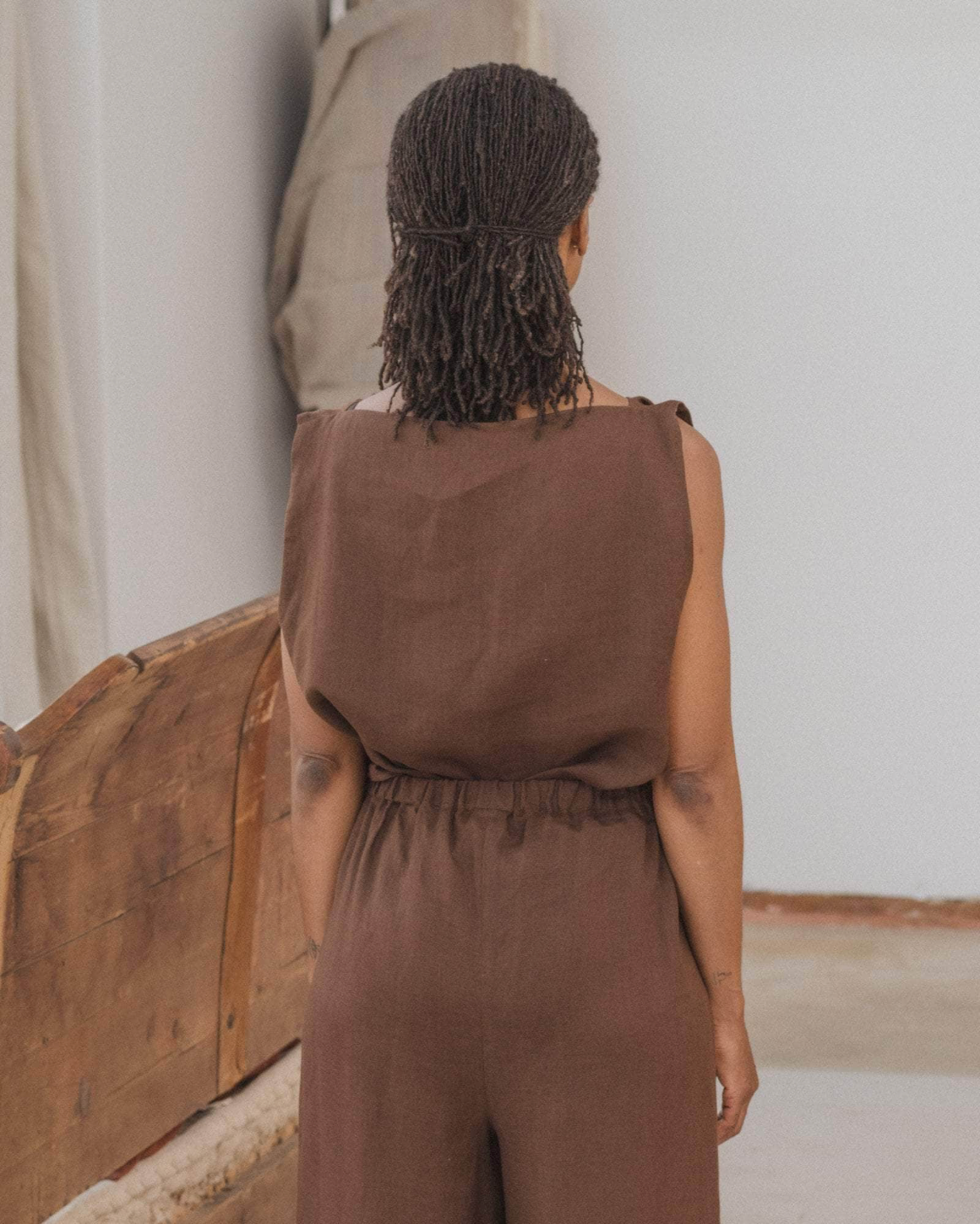 【BASERANGE】SEPIA TOP