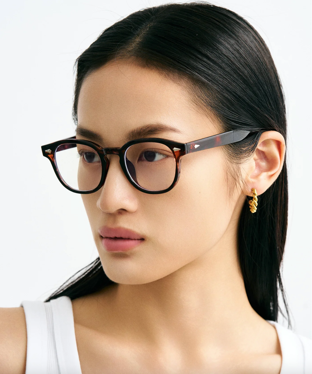 【NUEF】QUATRE-VINGT-DIX-HUIT98(BROWN × CLEAR)