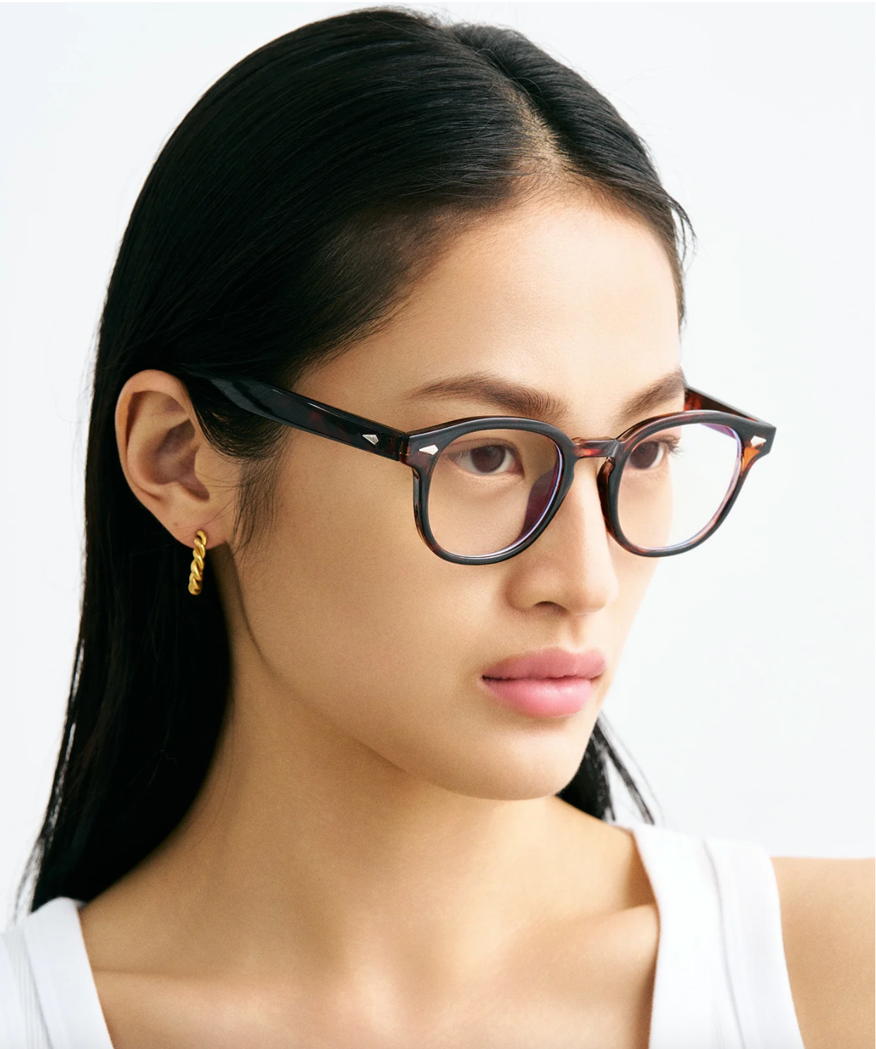 【NUEF】QUATRE-VINGT-DIX-HUIT98(BROWN × CLEAR)