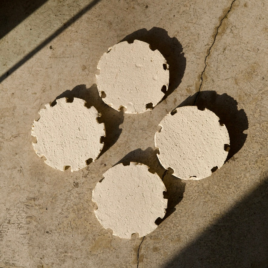 Circle plate - 信楽焼 -