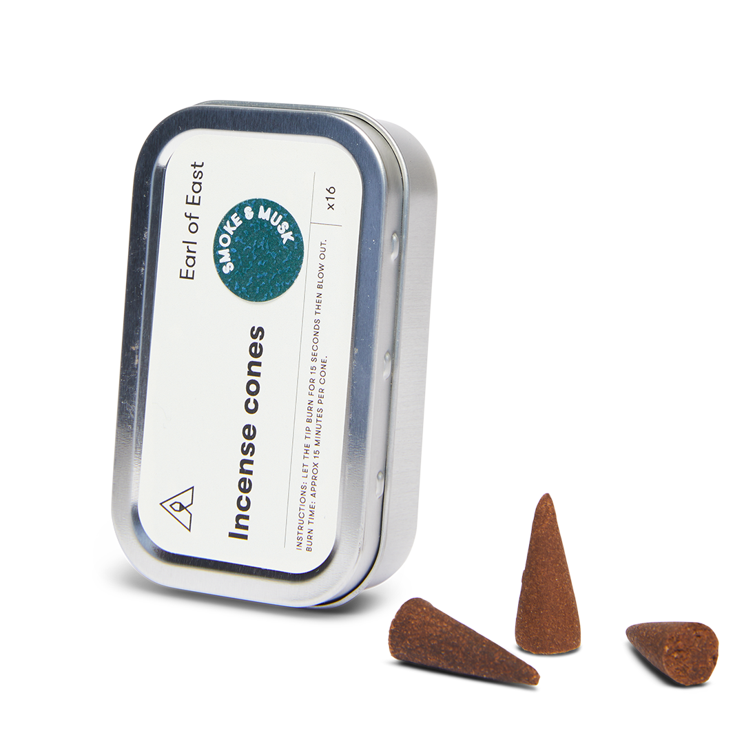 【Earl of East】Incense cone - Smoke & Musk