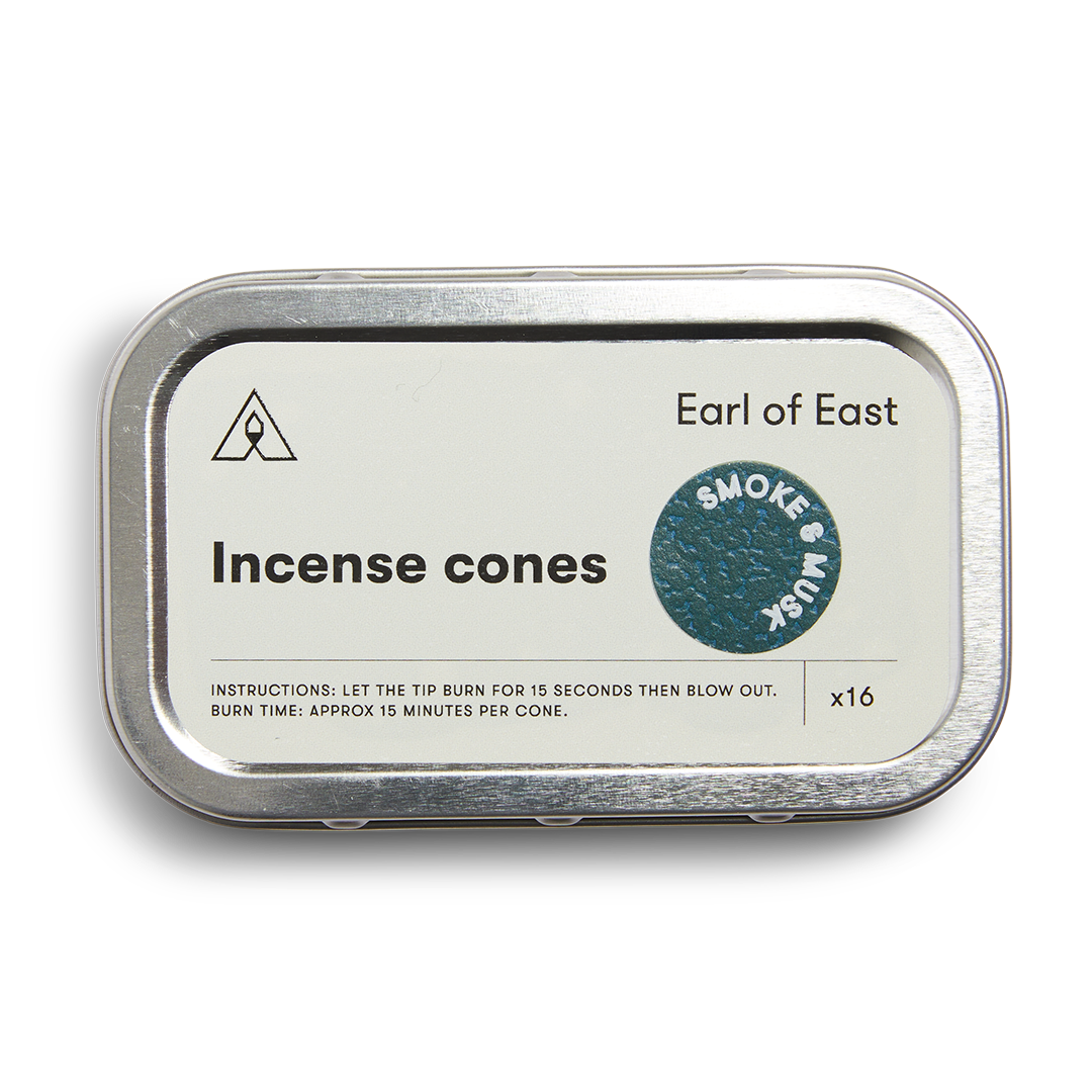 【Earl of East】Incense cone - Smoke & Musk