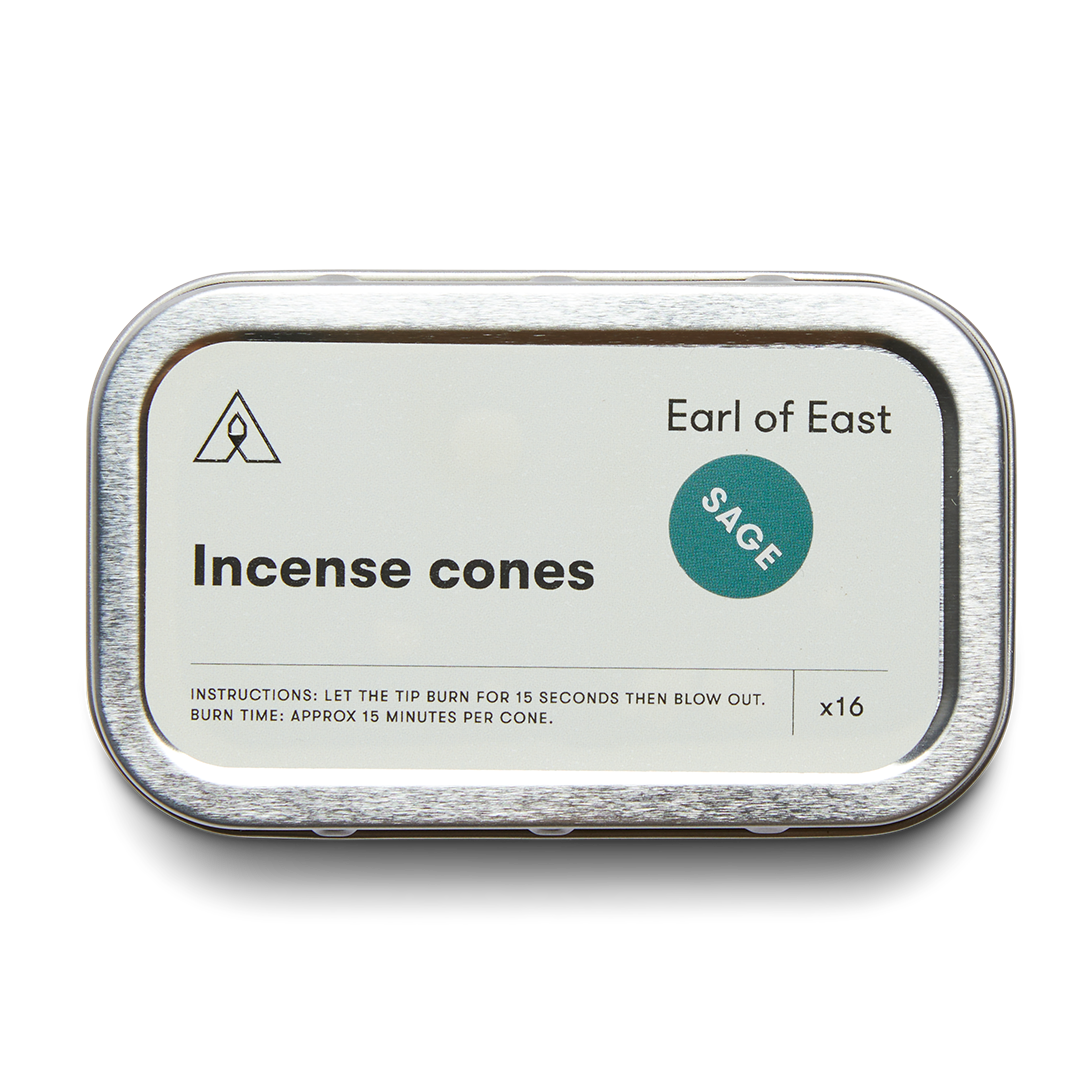 Earl of east Incense cone Sage