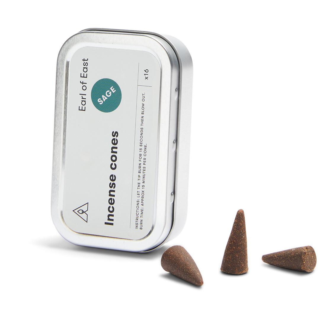 Earl of east Incense cone Sage