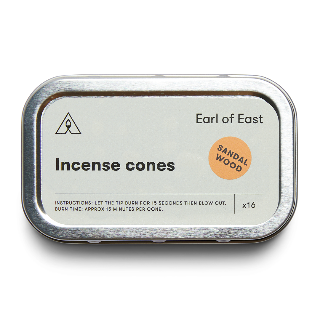 Earl of east Incense cone Sandal wood