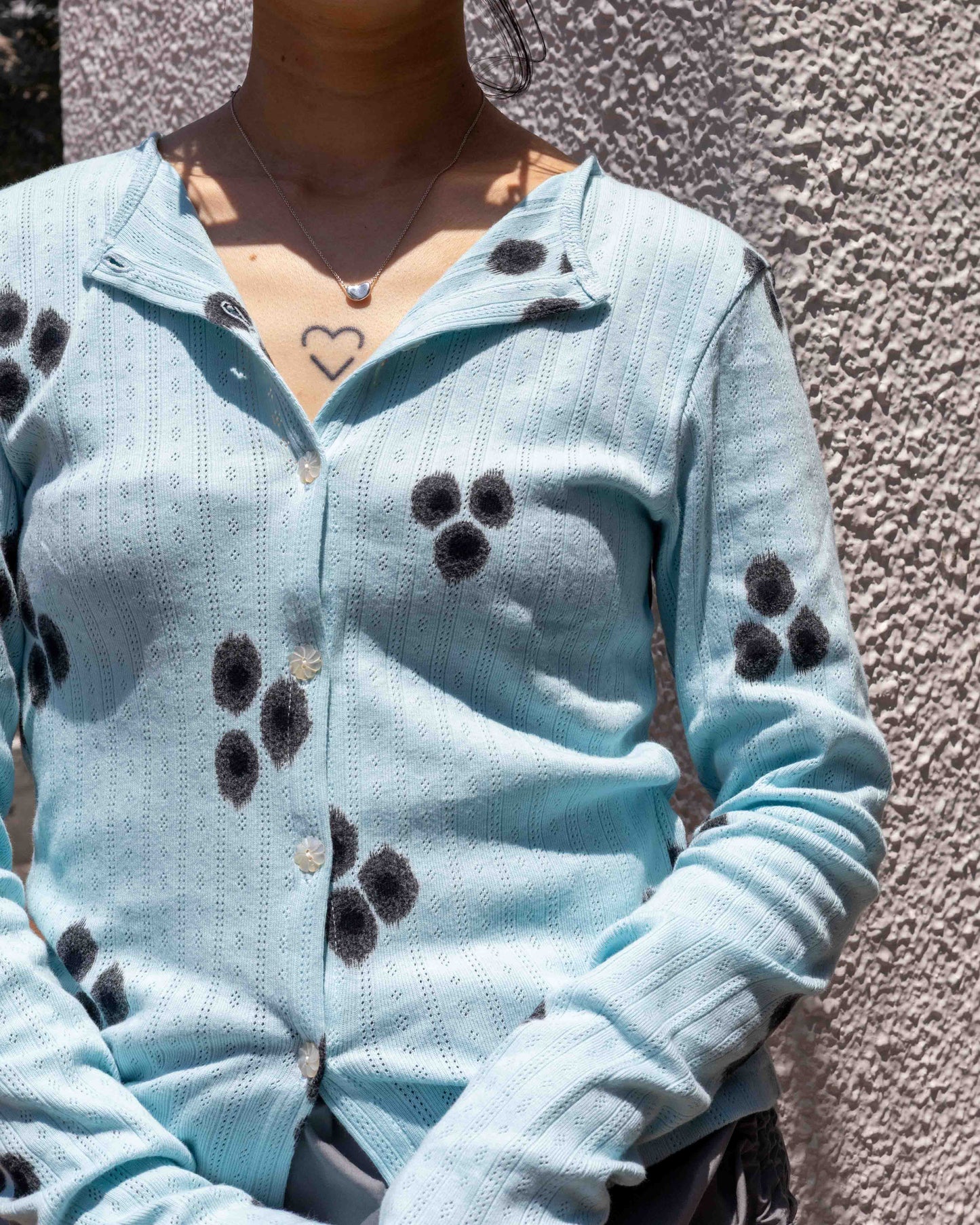 【SUKUHOME】RUE POINTELLE BUTTON UP TOP