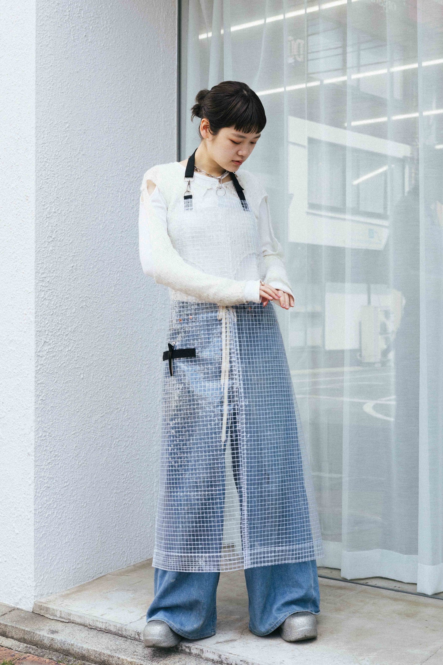 épine Vinyl Apron