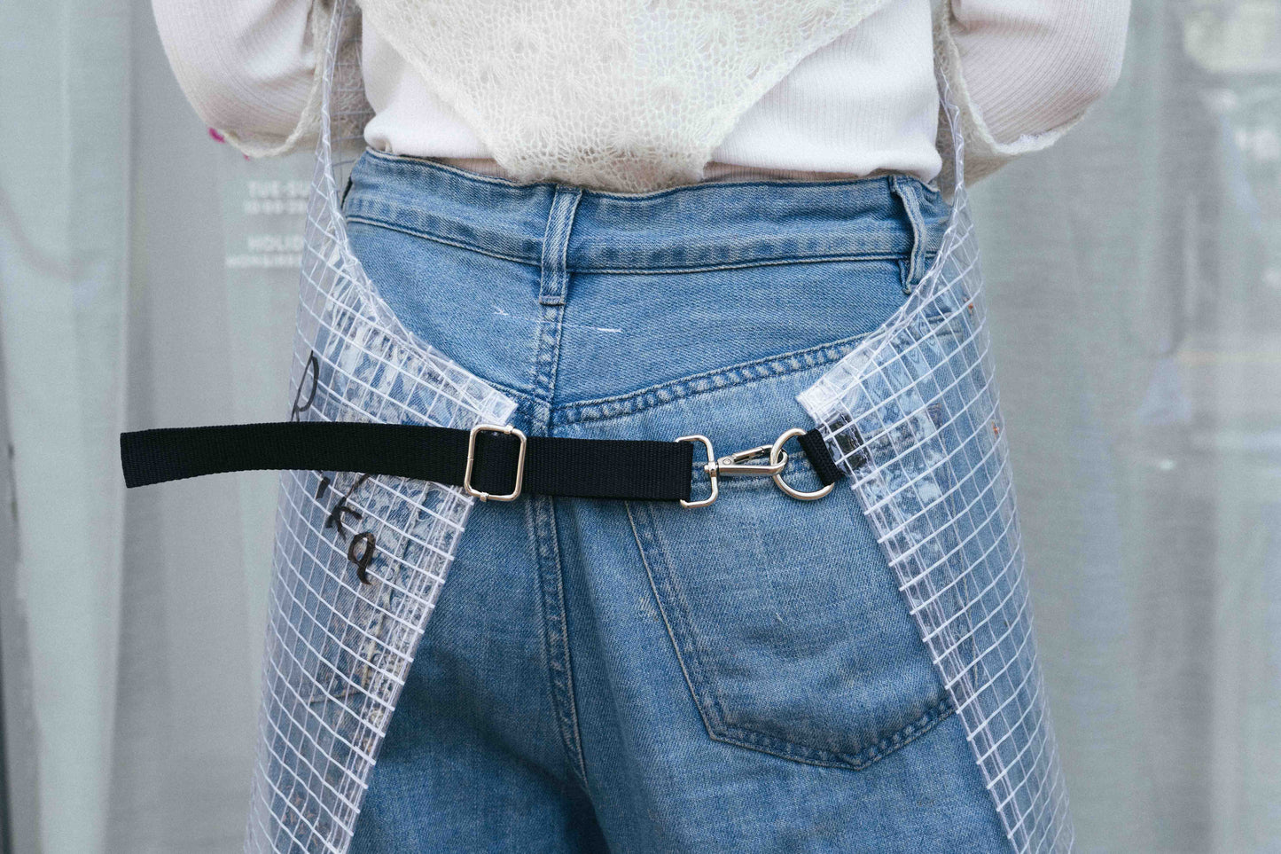épine Vinyl Apron