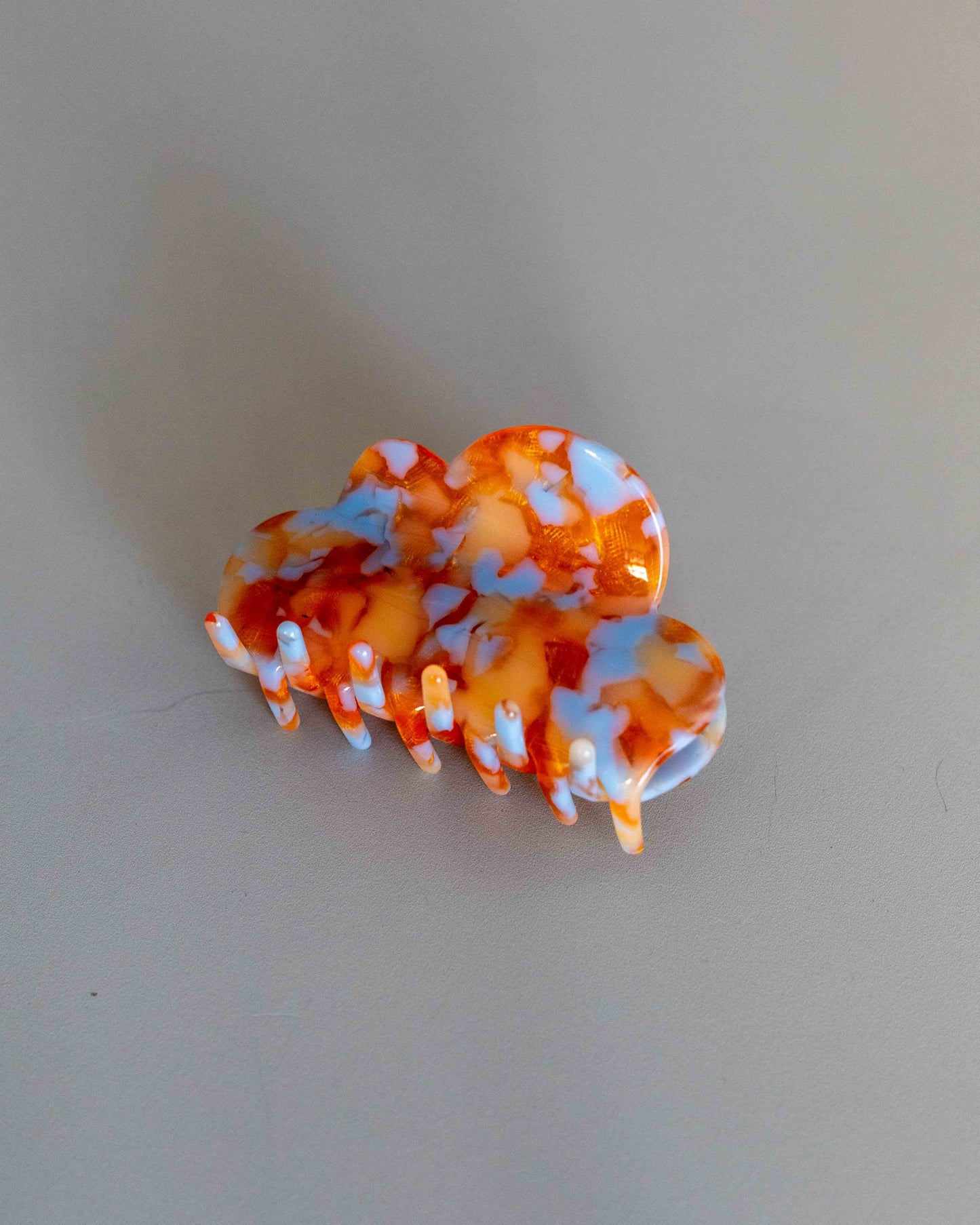 【AURA】Scallop Clip / Orange Mizuiro