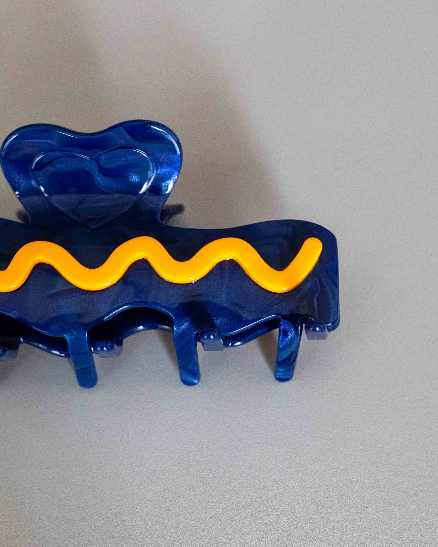 【AURA】Herart Wave Clip / Blue