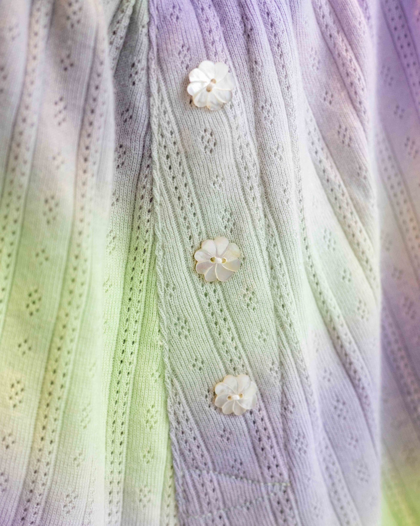 【SUKUHOME】Hazy Pointelle Mini Short