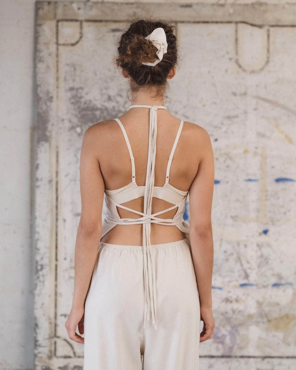 【BASERANGE】MAR TOP / OFF WHITE