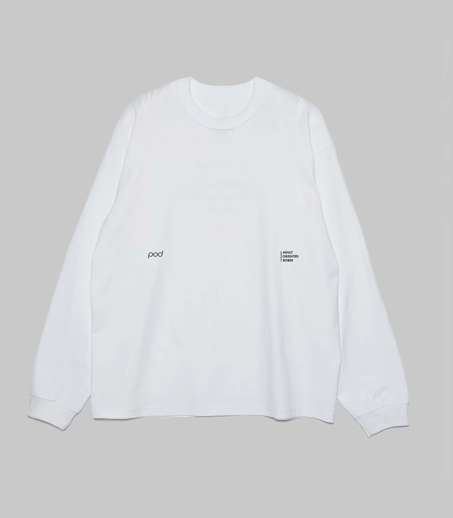 pod×AOR L/S Tee illustration by Ryo Kaneyasu