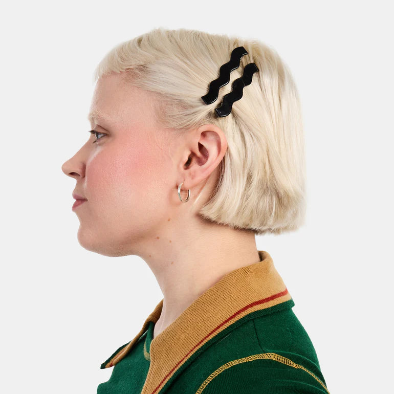 【CHUNKS】Allie Clips in Black