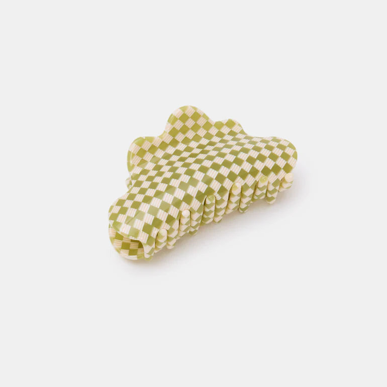 【CHUNKS】Baby Nimbus Claw in Olive Check