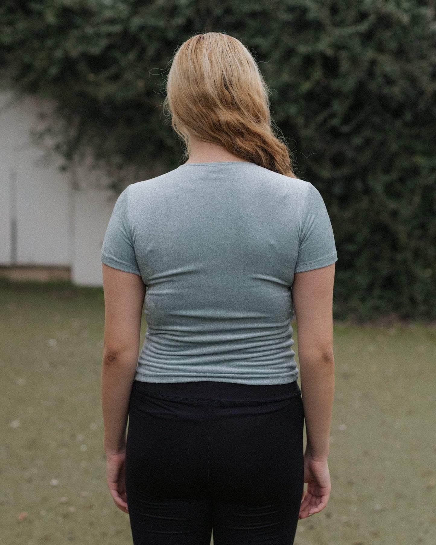 【BASERANGE】OMO TEE SHIRT - Toom Grey