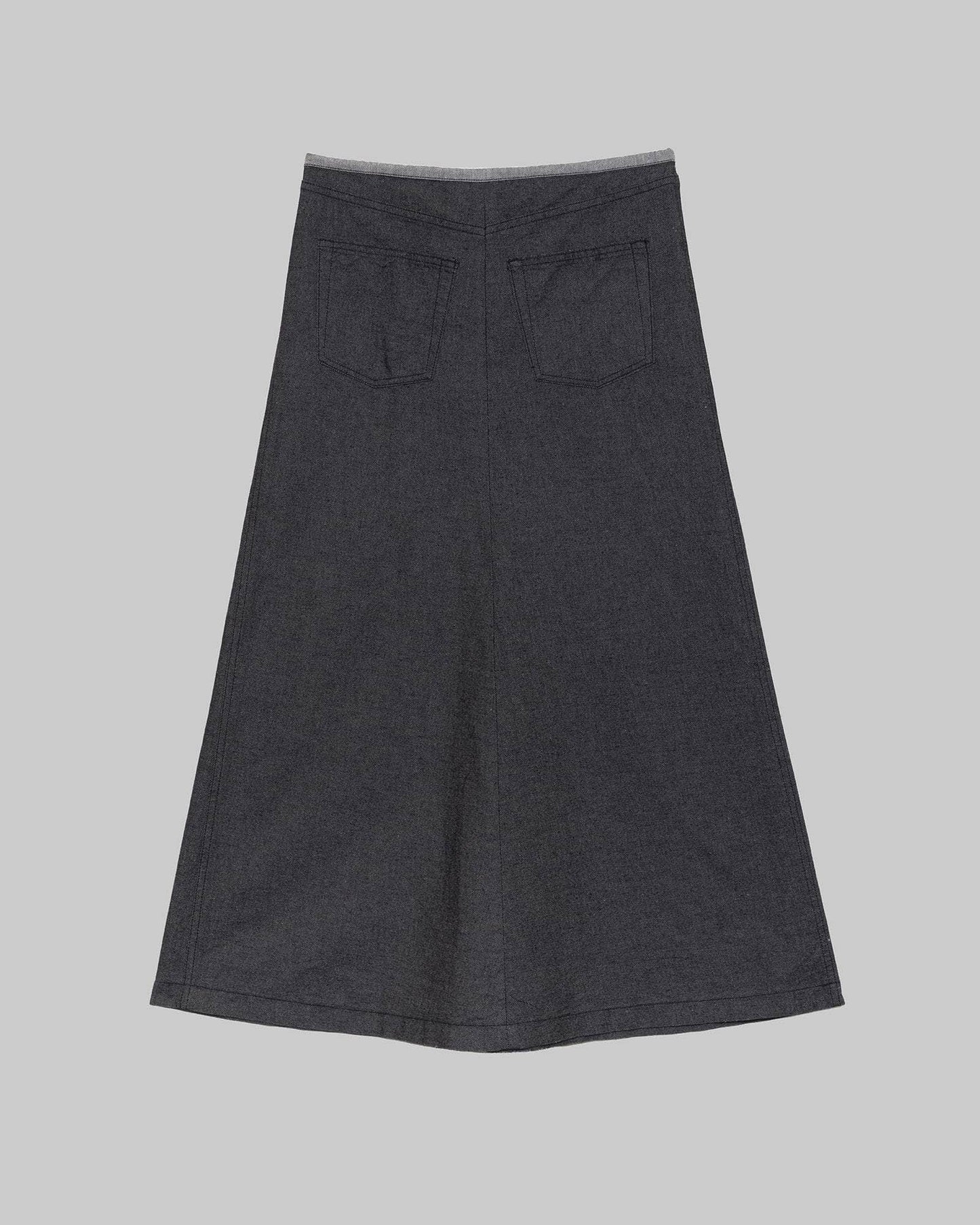 【BASERANGE】ARTHUR SKIRT - Black
