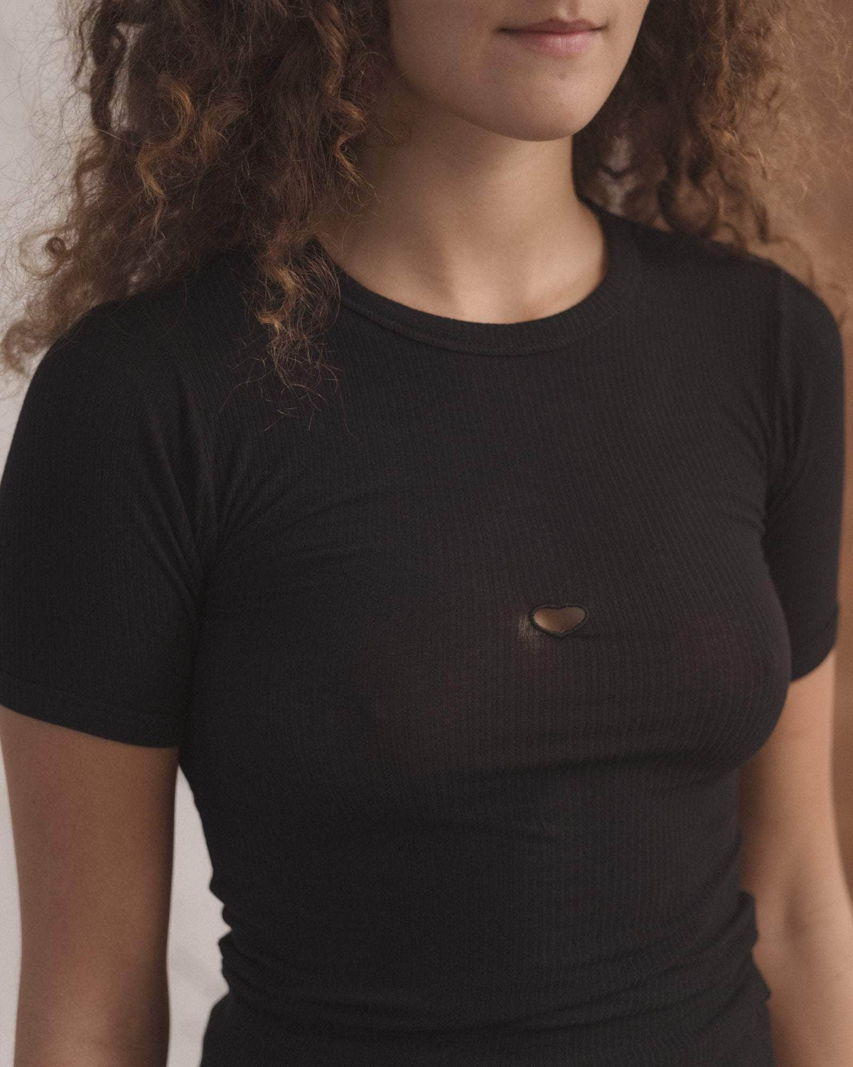 【BASERANGE】HEART TEE SHIRT