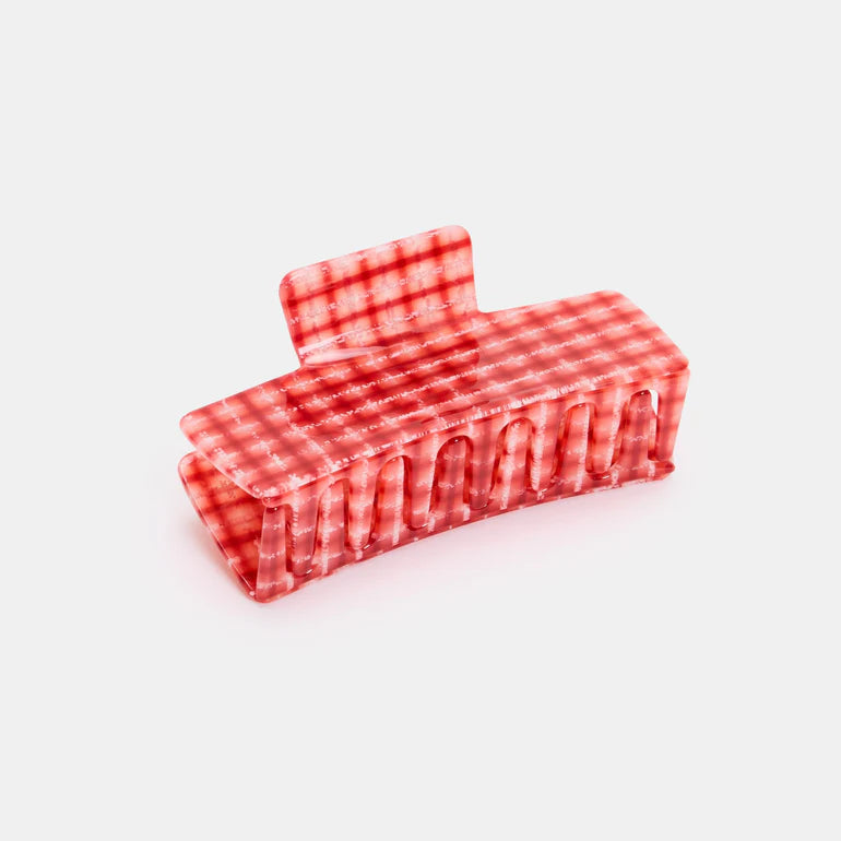 【CHUNKS】Box Claw in Red Plaid