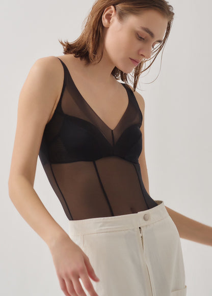 【NICENICE MOMENT】 MESH BRIEFER-MESH BLACK