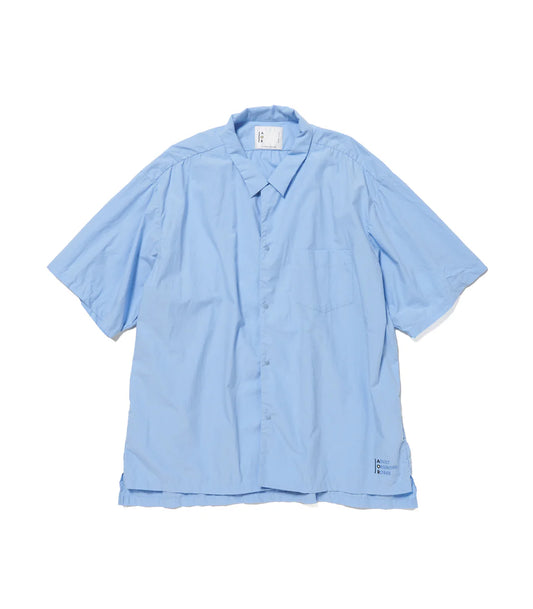 【AOR】Open Collar Puckering Shirt