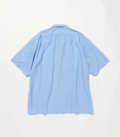 【AOR】Open Collar Puckering Shirt
