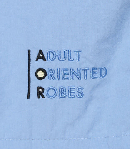 【AOR】Open Collar Puckering Shirt
