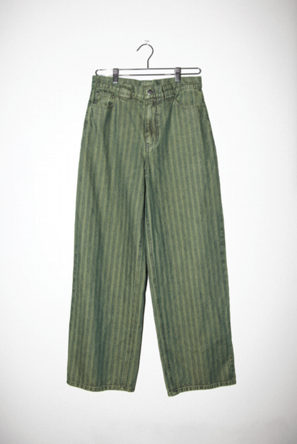 【KkCo】Double Meteor Pant / Moss Denim