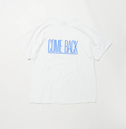 【AOR】TOO LATE COME BACK T-Shirt - WHITE