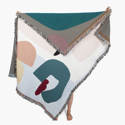 【Slowdown Studio】 BLANKET - Arthur Throw (Art by Laurie Maun, London, UK)