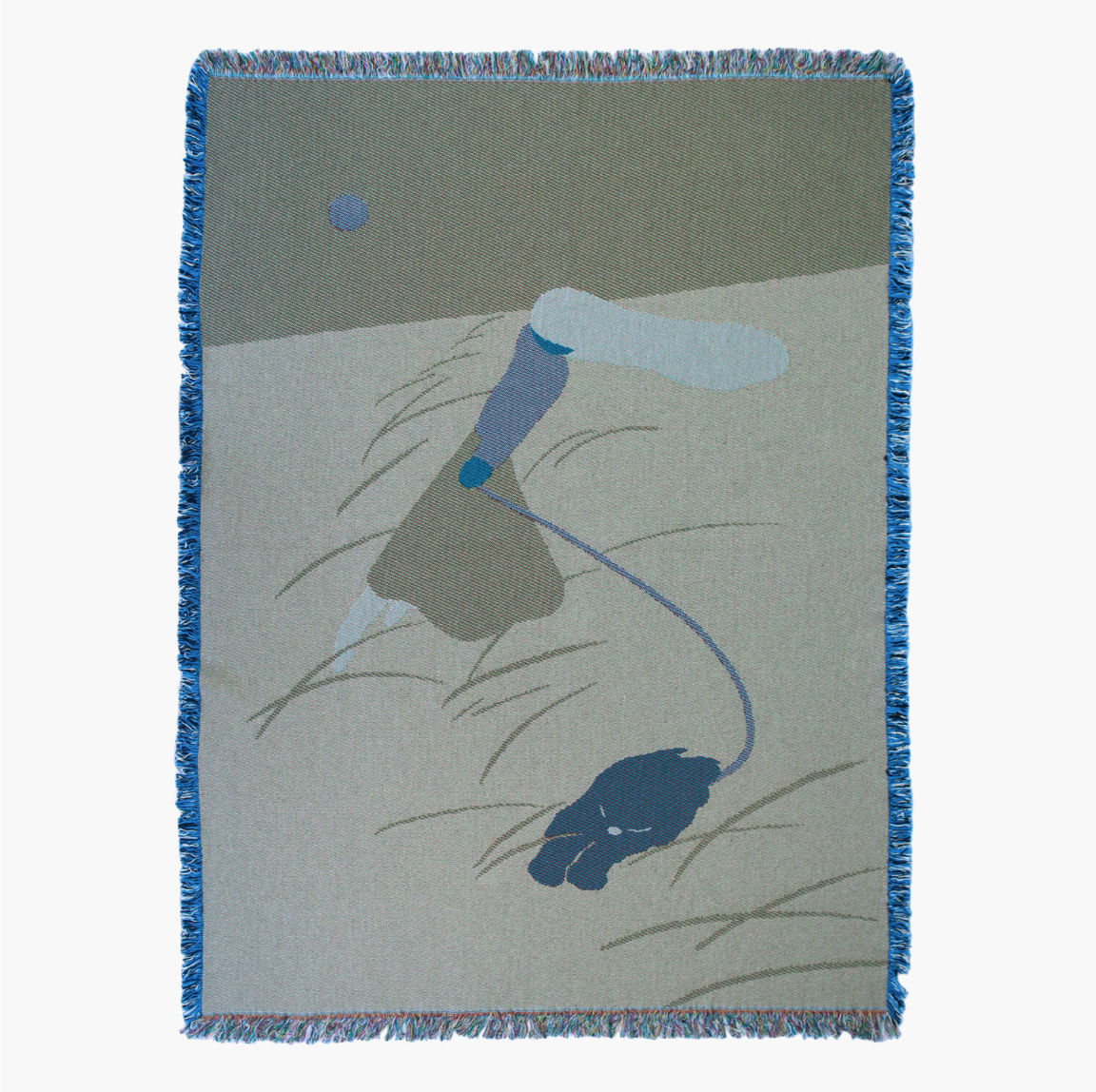 【Slowdown Studio】 BLANKET - Toto Throw  (Art by Oyow - Seoul, Korea)