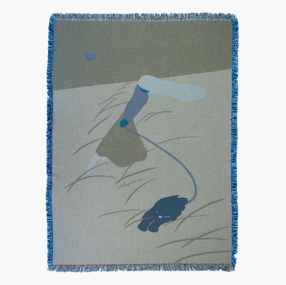 【Slowdown Studio】 BLANKET - Toto Throw  (Art by Oyow - Seoul, Korea)
