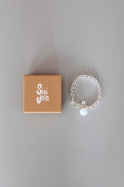 【Sisi joia】LOAR bracelet - Opaline white