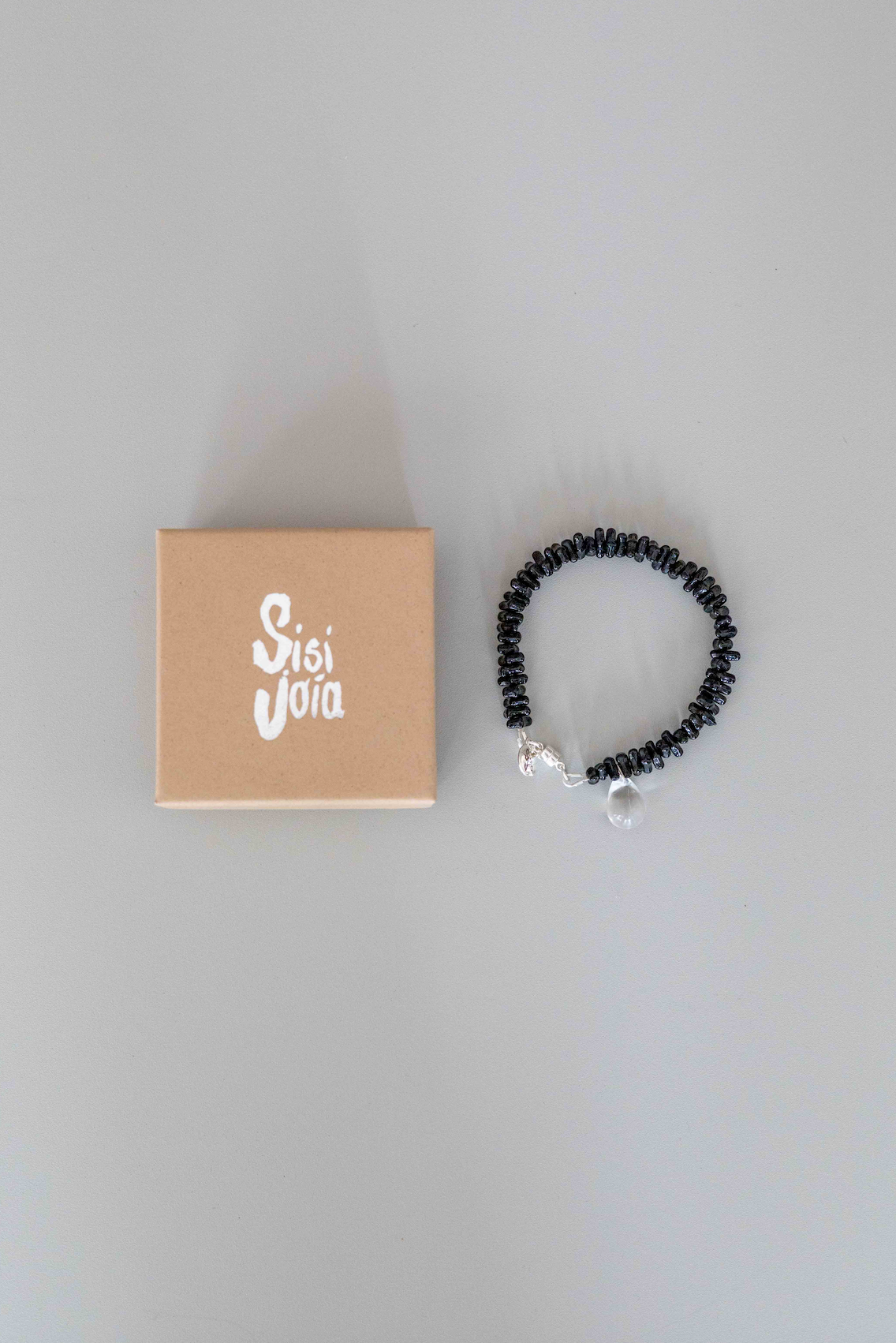 【Sisi joia】CORAIL bracelet - Black/Clear
