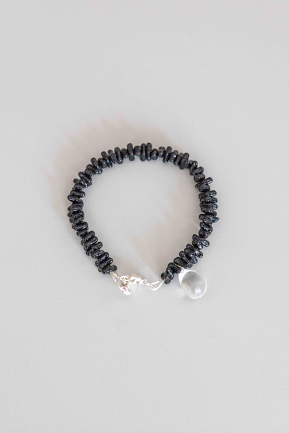 【Sisi joia】CORAIL bracelet - Black/Clear