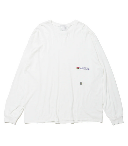 【AOR 】Xerfl1570fm L/S T-Shirt WHITE
