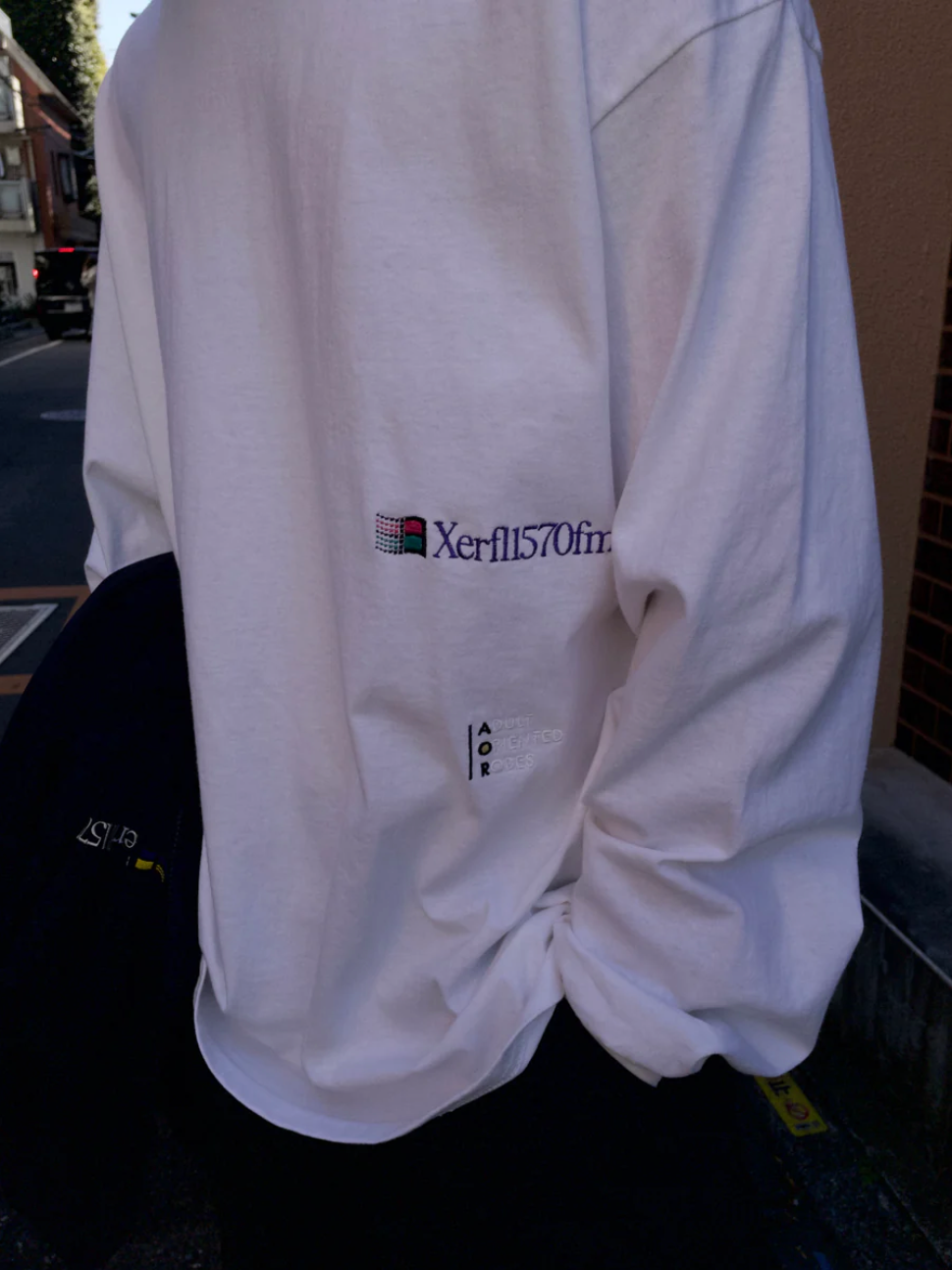 【AOR 】Xerfl1570fm L/S T-Shirt WHITE