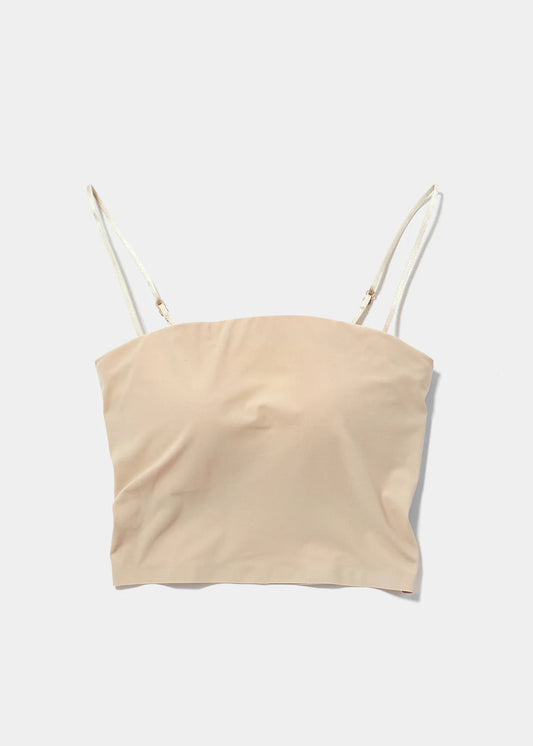 【NICENICE MOMENT】DETACHABLE STRAP TUBE - JERSEY SAND